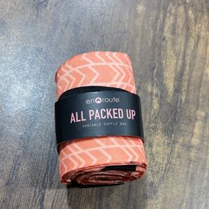 Enroute Coral Portable Duffle Bag